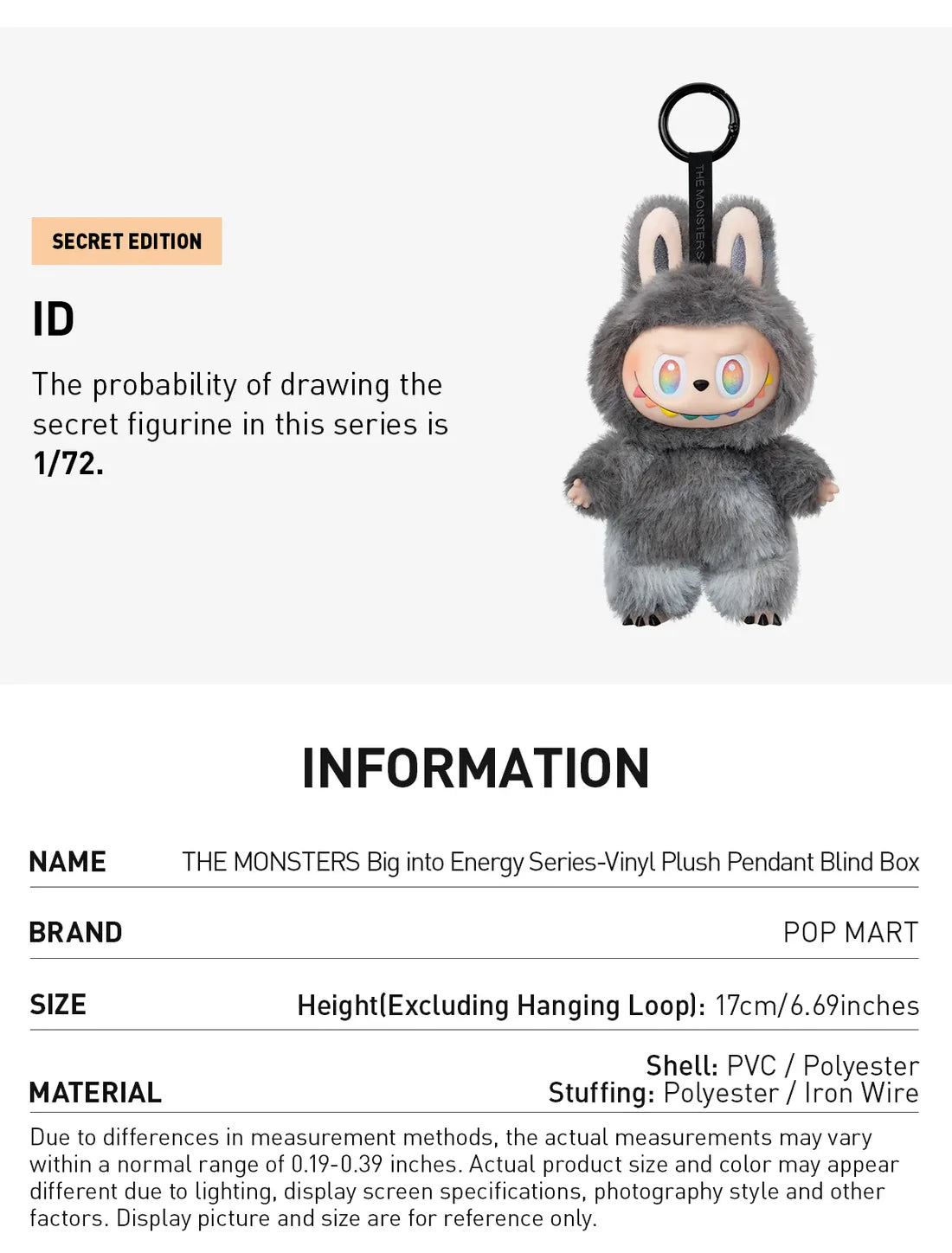 Labubu Big Into Energy V3